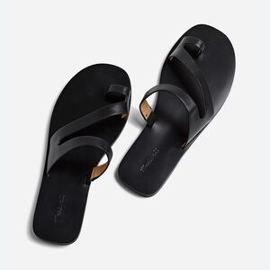 The Gabi Asymmetric-Strap Sandal - Madewell